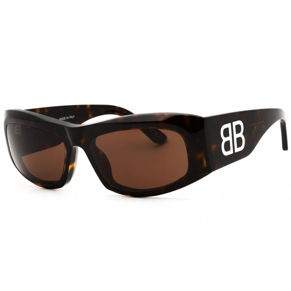 Balenciaga BB0395S-002 Sunglasses Boutique Display - Frame: HAVANA, Lens: BROWN