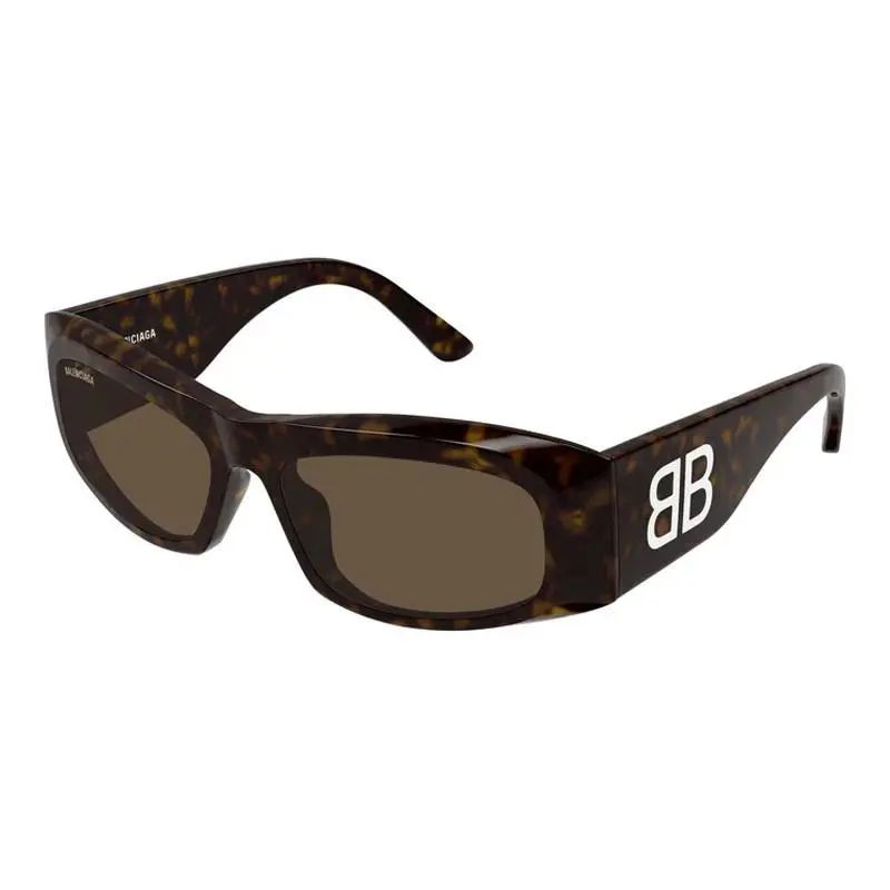 Balenciaga BB0395S 002 Havana/brown 60-18-145 Sunglasses