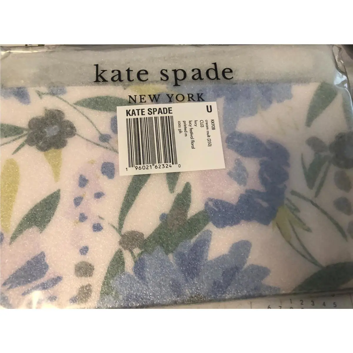 Kate Spade Lucy Floral Medium L-zip Wristlet Wallet Phone Holder
