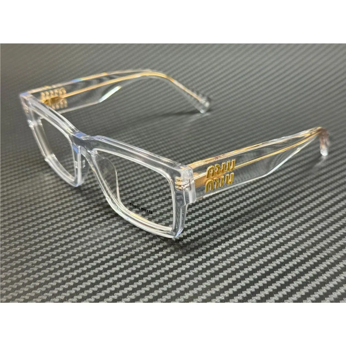 Miu Miu MU 02XV 2AZ1O1 Transparent Women`s 54 mm Eyeglasses