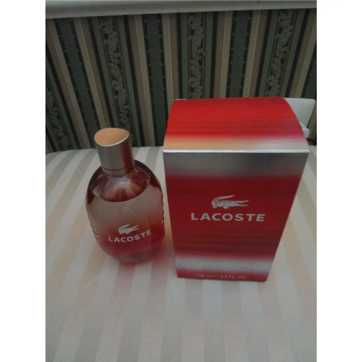 Lacoste For Men Eau DE Toilette Pour Homme Natural Spray 4.2 FL OZ