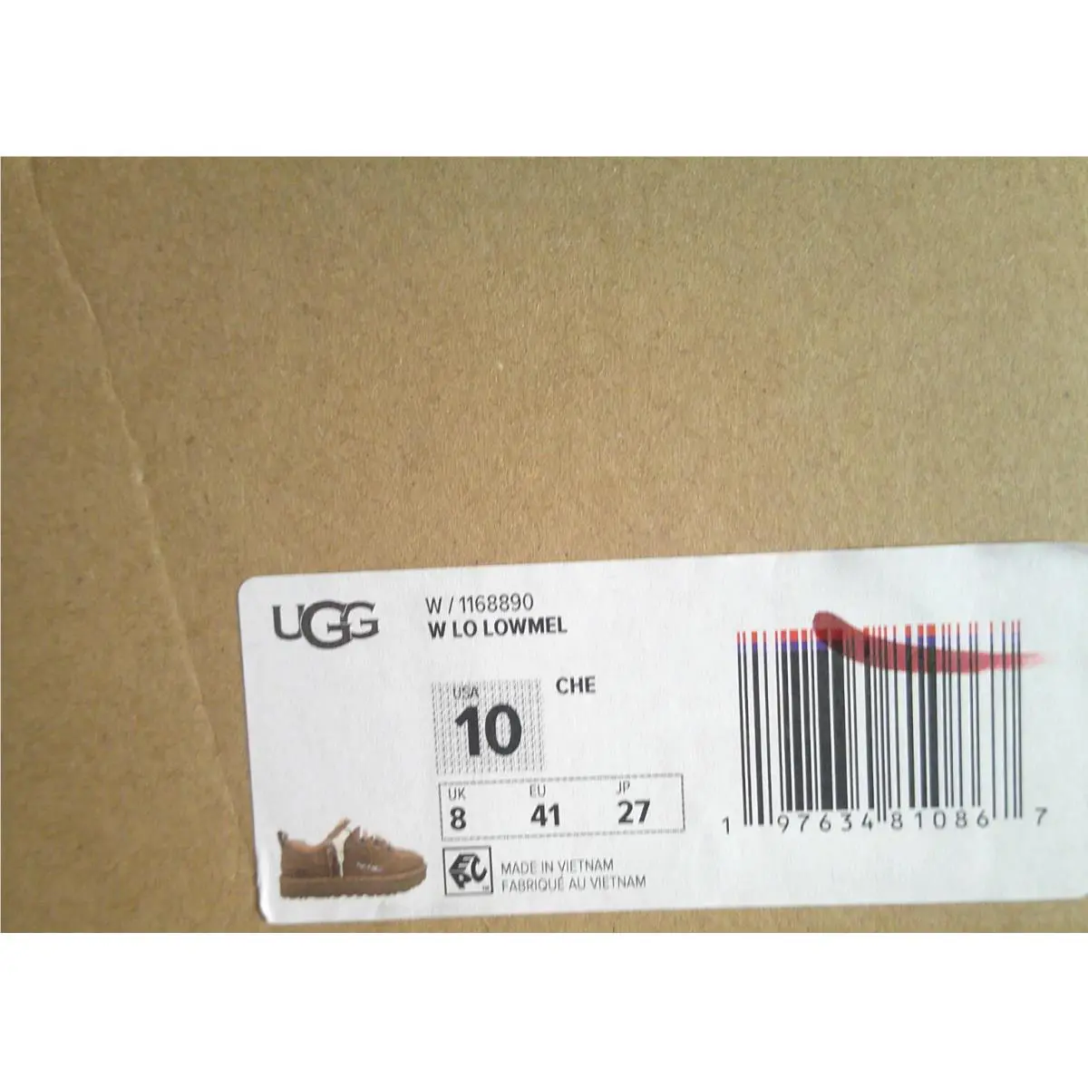 UGG shoes - UGG LOWMEL - LOWMEL - Chestnut 4