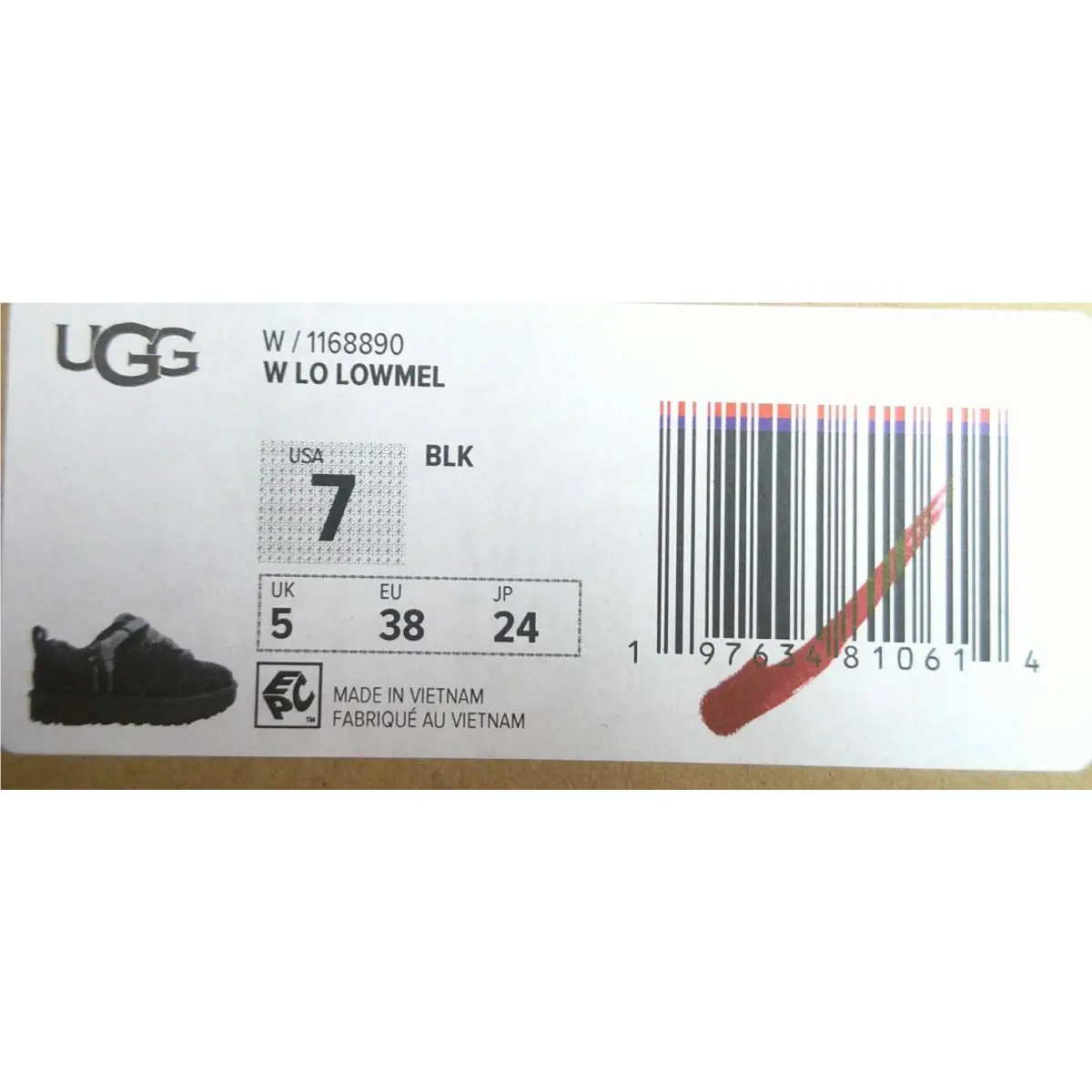 UGG shoes - UGG LOWMEL - LOWMEL - Black 4