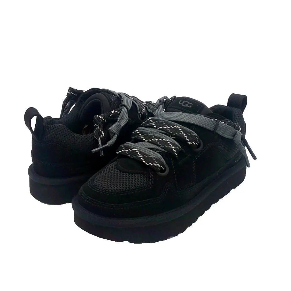 Ugg LO Lowmel Women Shoes Suede Black US 8 /uk 6 /eu 39 - Black