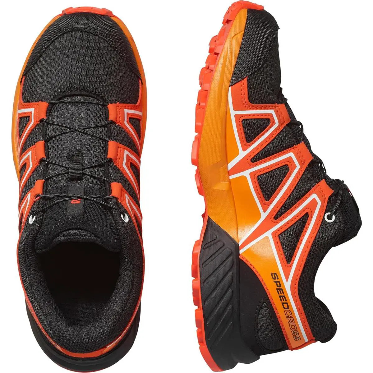 Salomon shoes - Black/Cherry Tomato/Turmeric 3