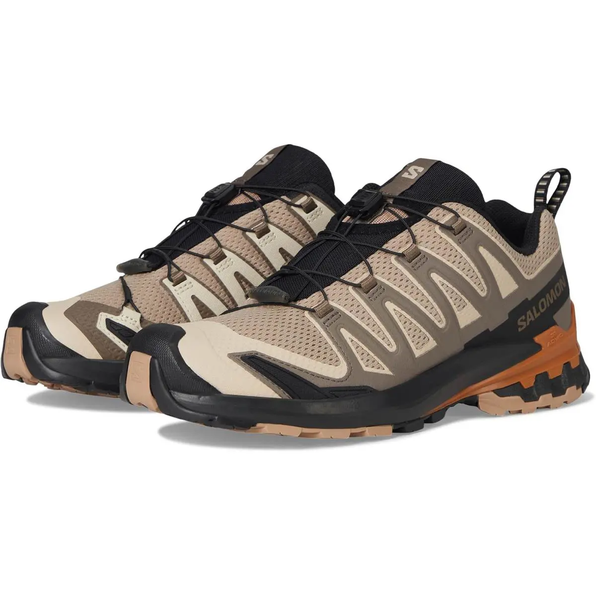 Salomon XA Pro 3D V9 Men`s Trail Running Shoes L47272000 Natural / Black / Sugar Almond