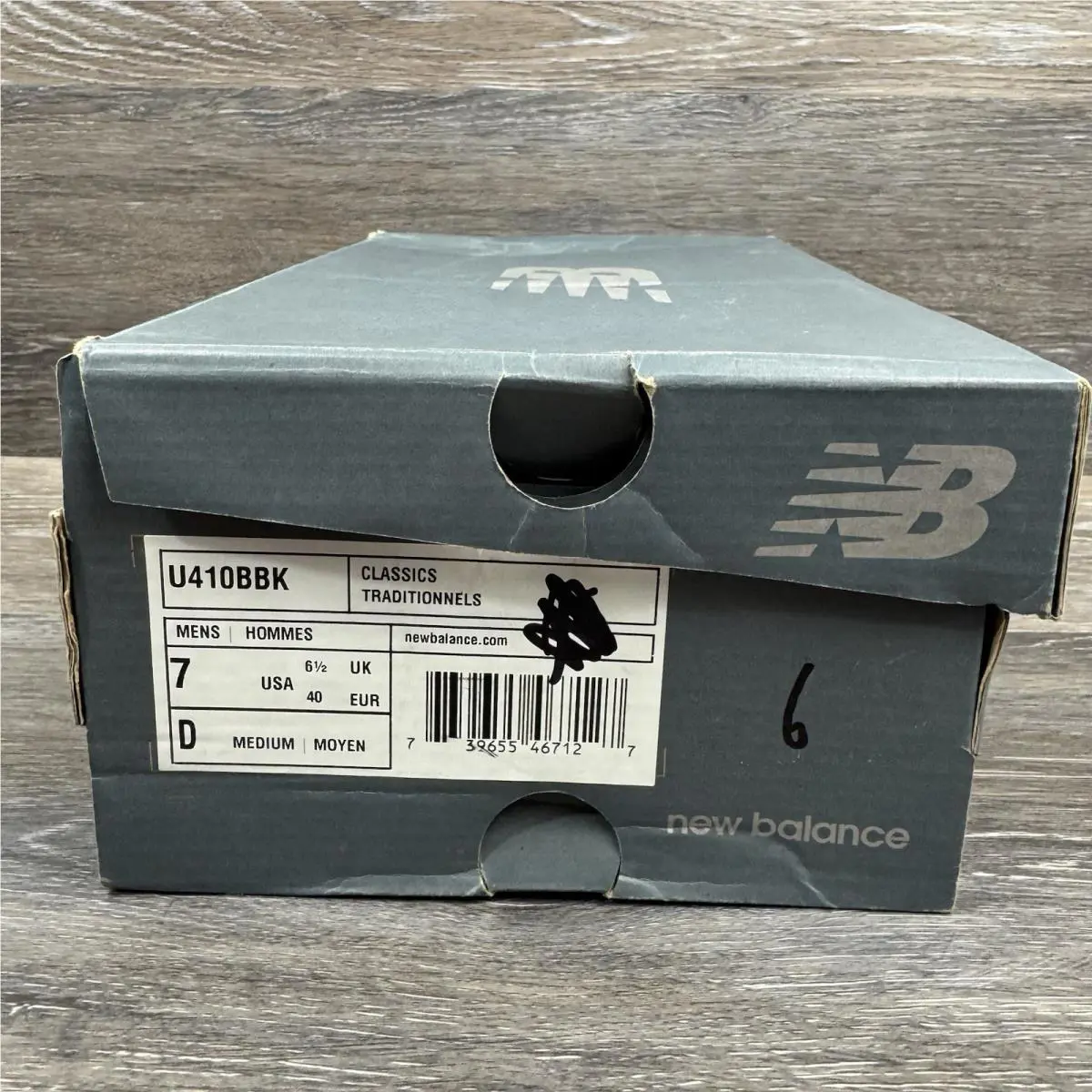 New Balance shoes - New Balance 410 - U410BBK - Black 10