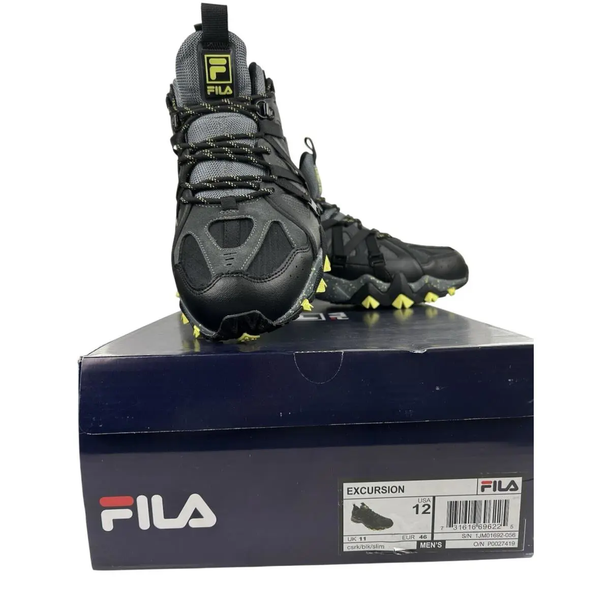 Fila shoes - Black (UPC: 731616696201) 3