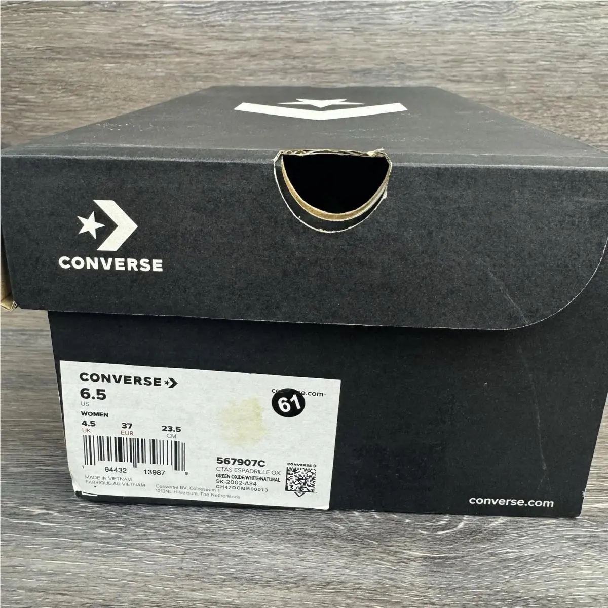 Converse shoes - Converse Chuck Taylor All Star OX - 567907C - Green 12