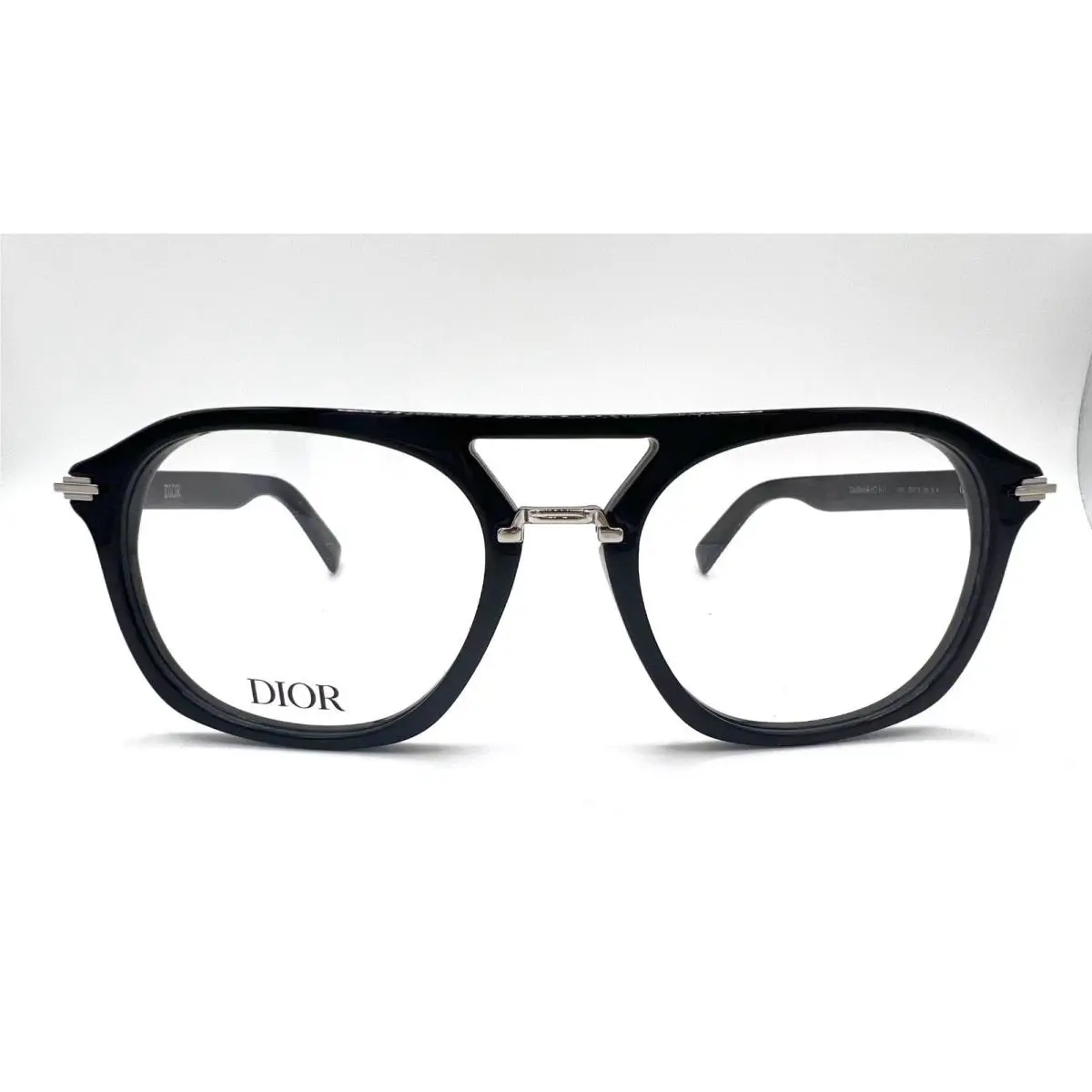 Christian Dior Diorblacksuito N1I 1000 Black Frame Eyewear Eyeglasses 55-18-145