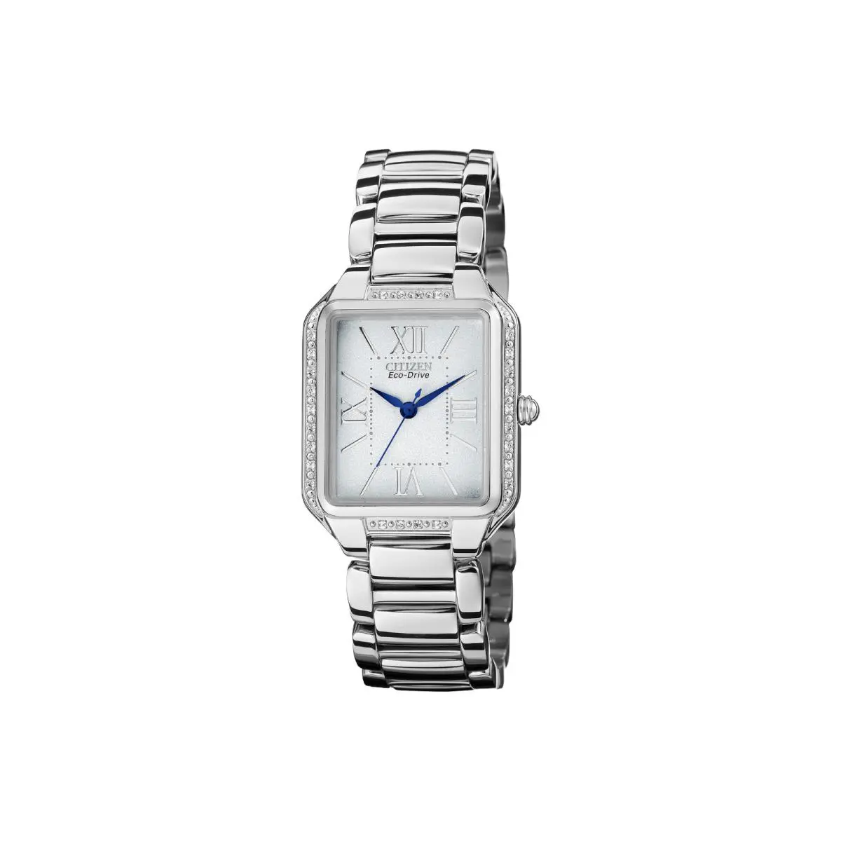 Citizen Women`s Eco-drive Ceramic Diamond Accented Watch EM0190-52A