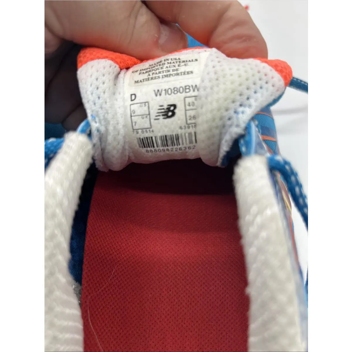 New Balance shoes - 1080v4 - W1080BW4 - Blue 2