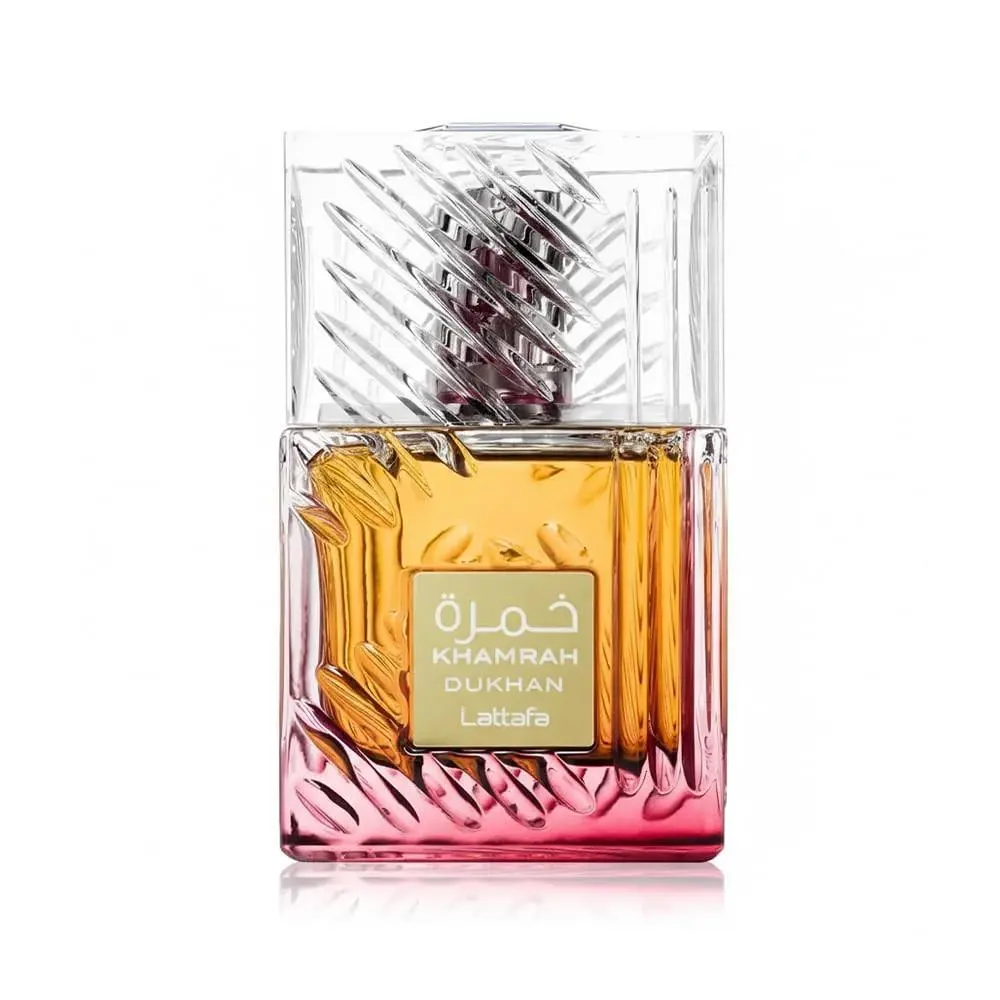 Khamrah Dukhan  Eau De Parfum Spray Unisex 3.4 oz For Men by Lattafa