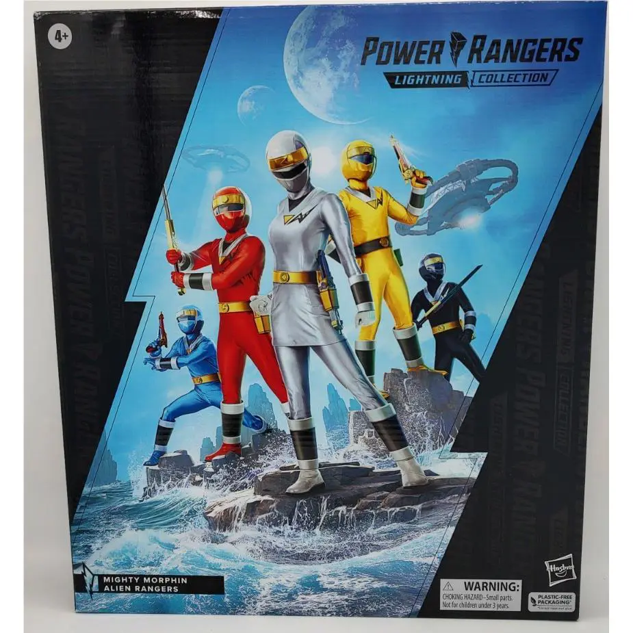 Power Rangers Lightning Collection 5-Pack Alien Rangers of Aquitar 6-Inch
