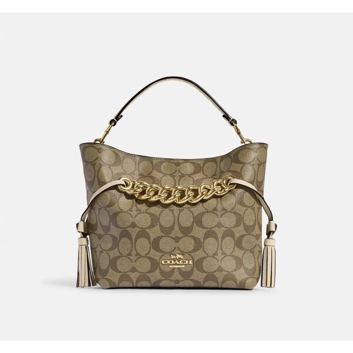 Andy Crossbody In Signature Canvas Im/khaki/ivory CE554 by Coach