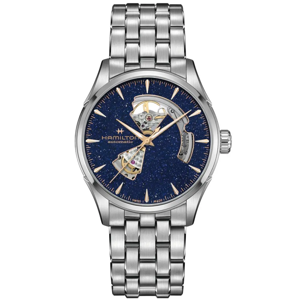 Hamilton Jazzmaster Open Heart Blue Dial 42 MM Men`s Watch H32705140