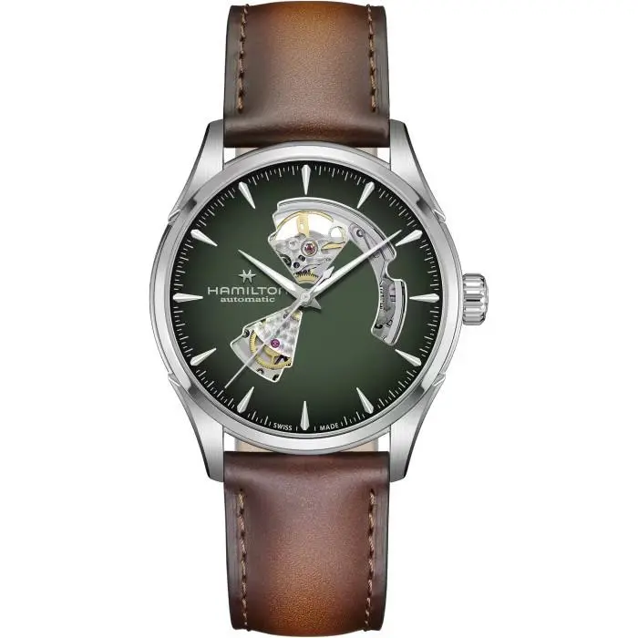 Jazzmaster Open Heart Auto H32705560 by Hamilton