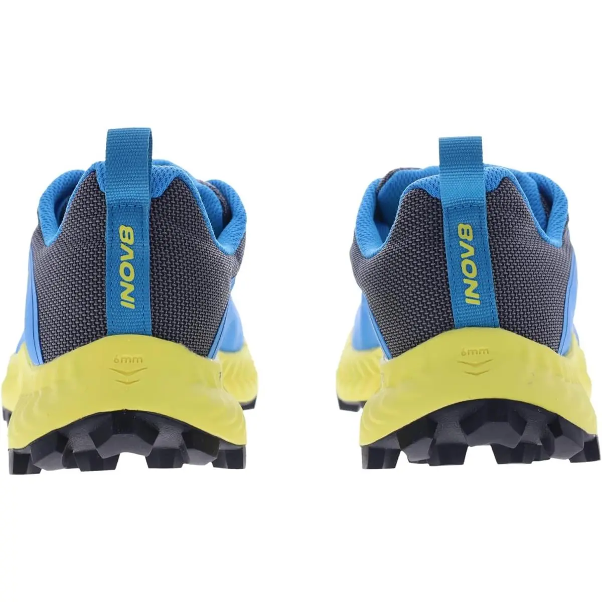 inov-8 shoes - Dark Grey/Blue/Yellow 2