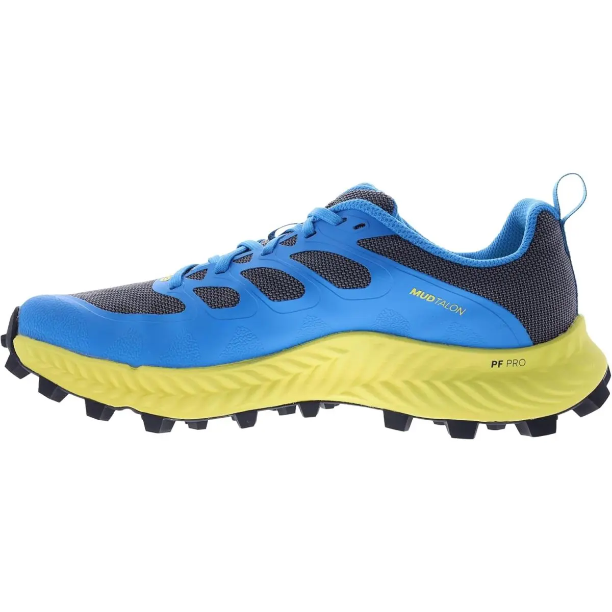 inov-8 shoes - Dark Grey/Blue/Yellow 4