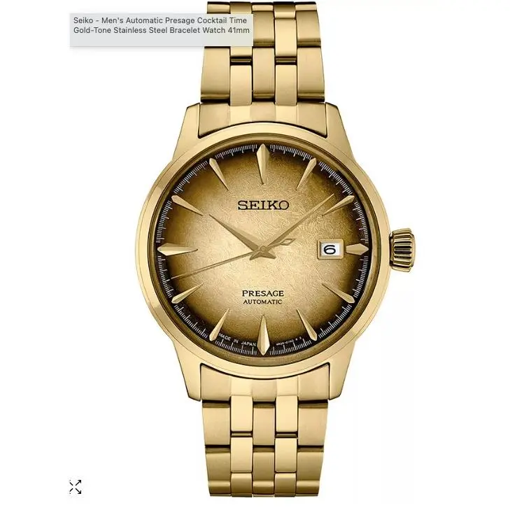Presage SRPK48J1 Mens Automatic Watch by Seiko