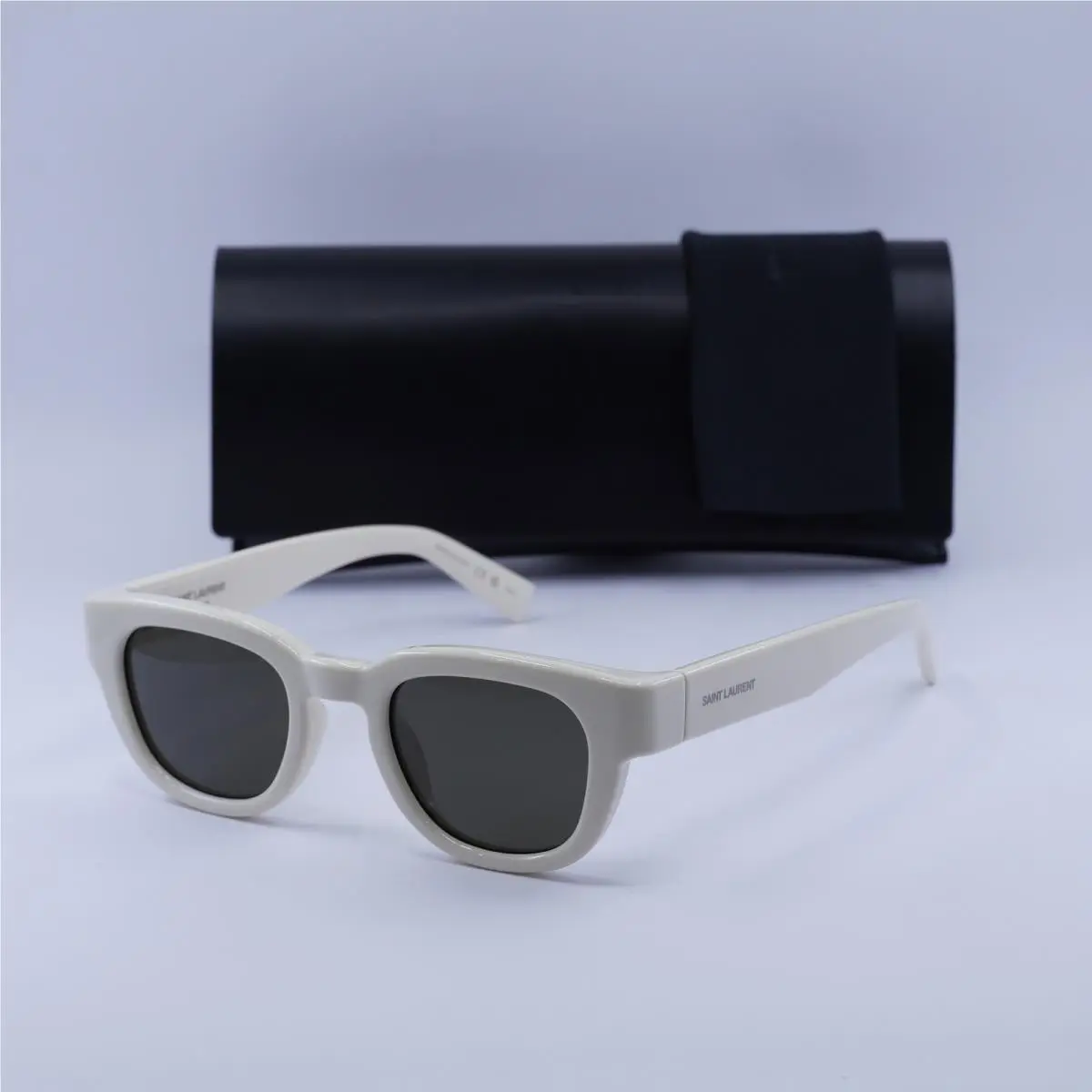 Saint Laurent SL675 005 Ivory/grey 46-22-145 Sunglasses by Yves Saint Laurent