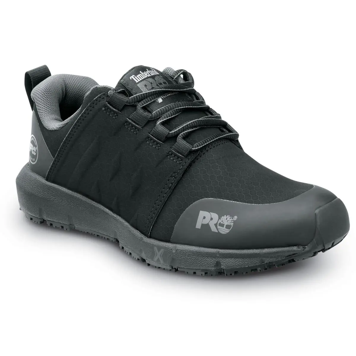 Timberland Pro Radius Women`s Soft Toe EH Slip Resistant Athletic - Black Raptek