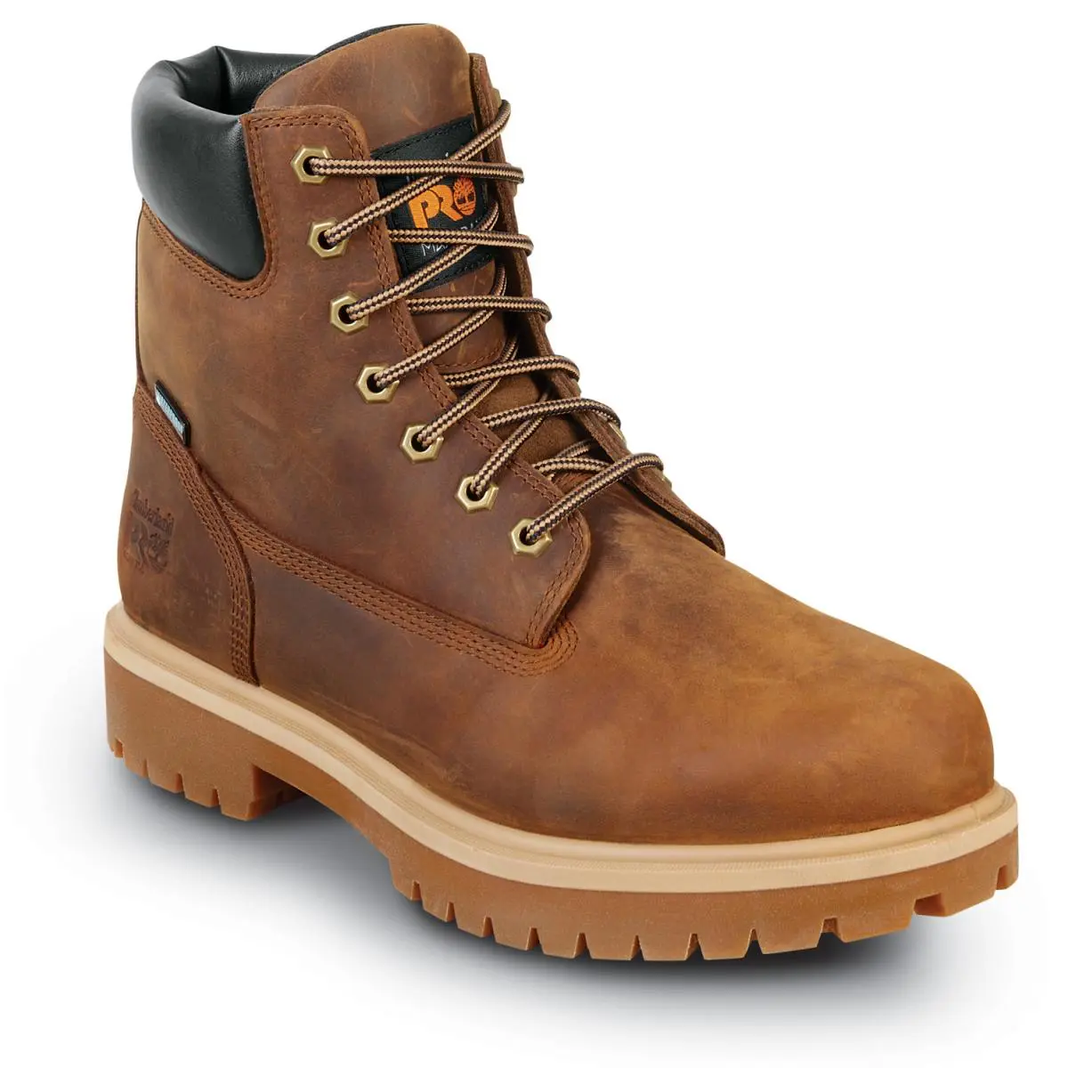 Pro 6IN Direct Attach Men`s Soft Toe EH Wp/insulated Work Boot Earth Bandit by Timberland