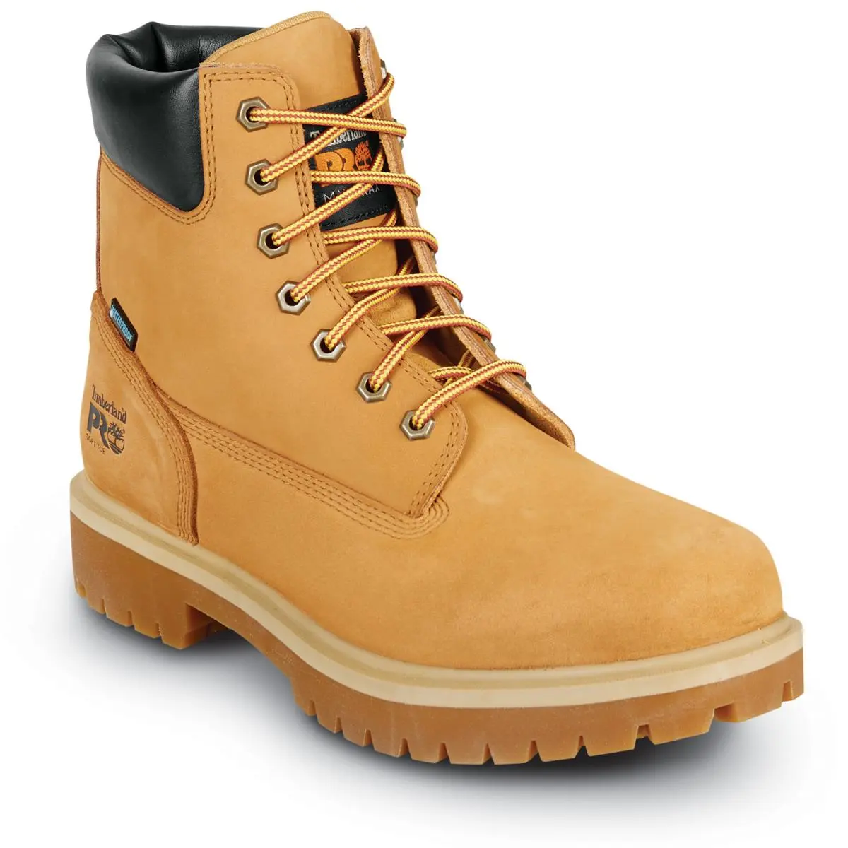 Pro 6IN Direct Attach Men`s Soft Toe EH Wp/insulated Work Boot Wheat by Timberland