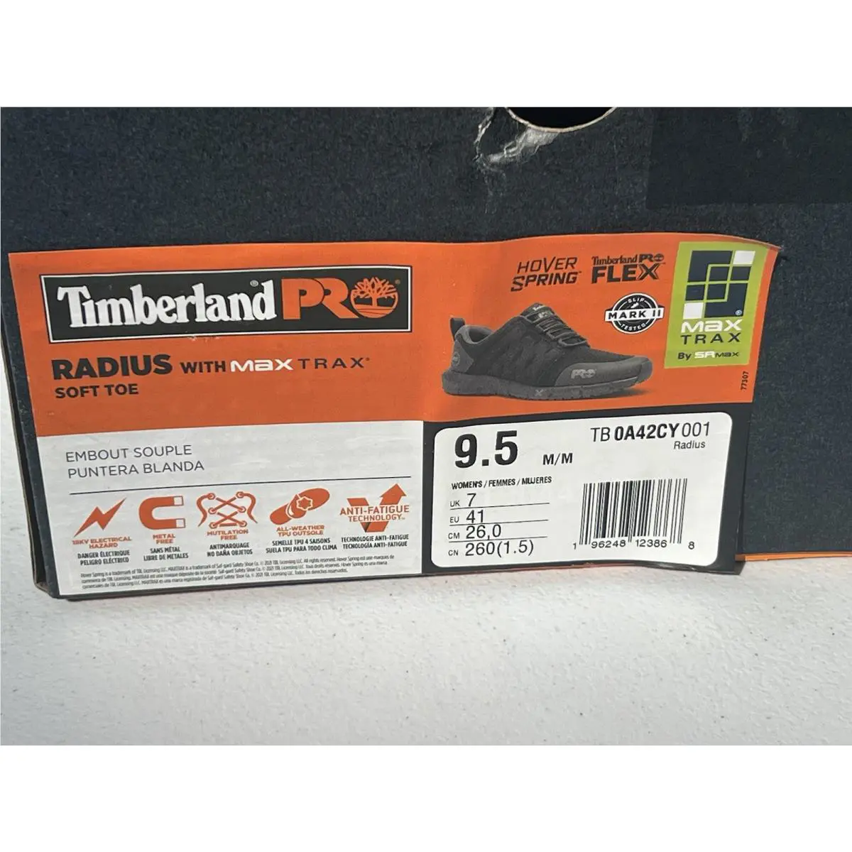 Timberland shoes - Pro - Pro - TB0A429Y001 - Black (UPC: 0196248123868) 3