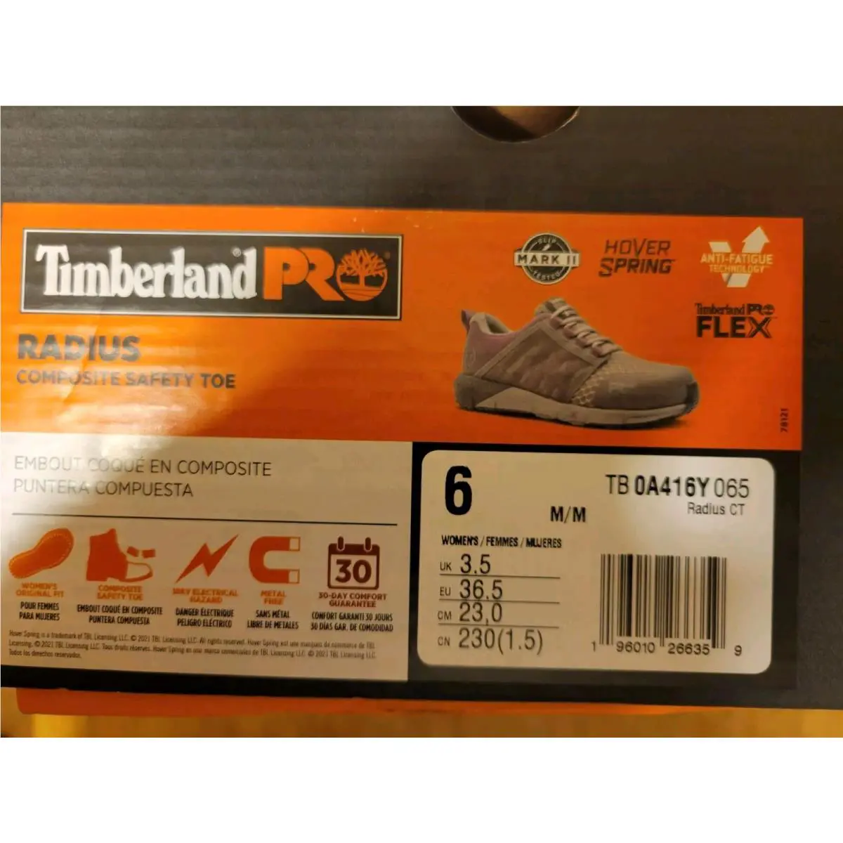 Timberland shoes - Radius - Radius - Gray (UPC: 196010266595) 12