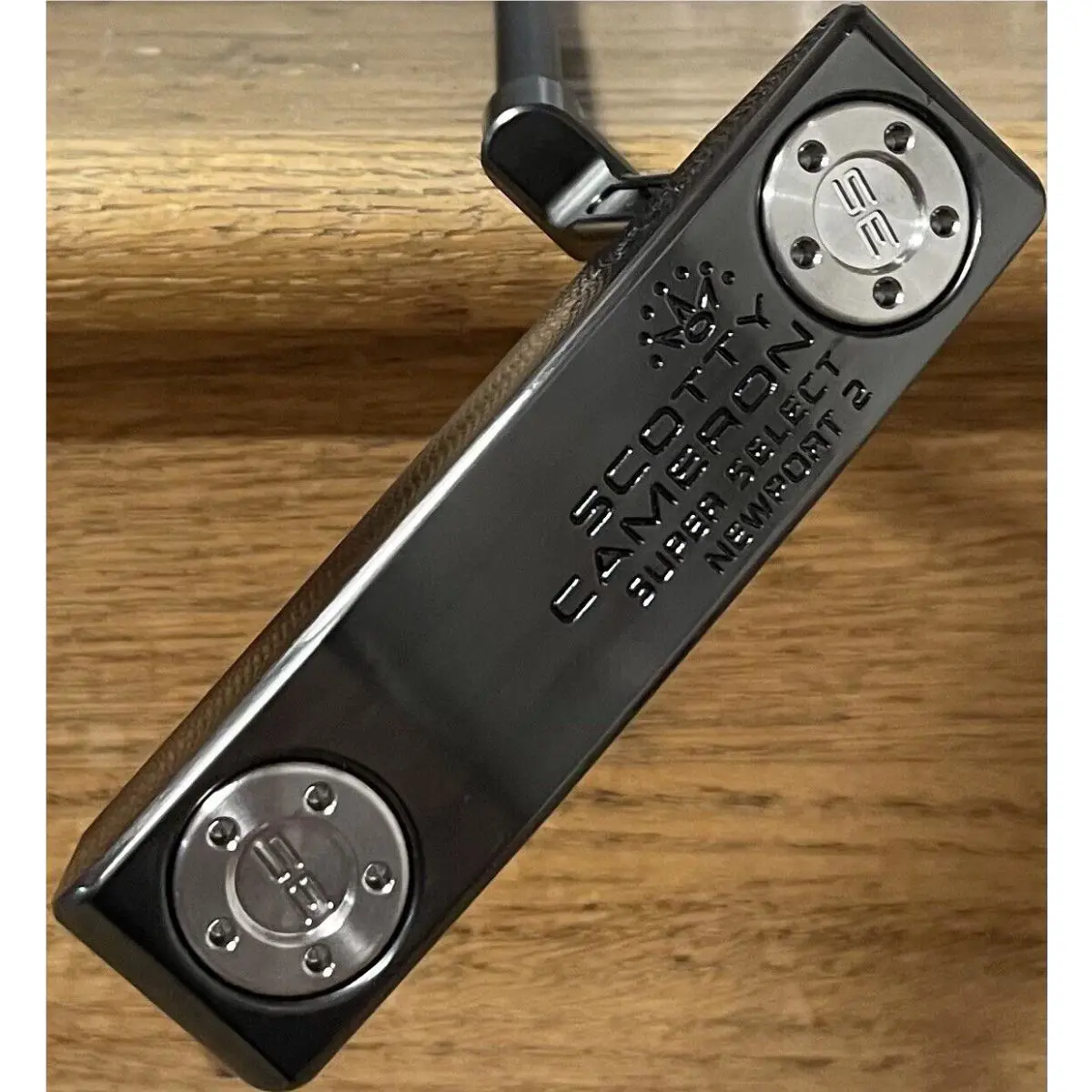 Scotty Cameron  - Super Select Newport 2 - Stability Shaft - Xtreme Dark Finish - Black, Lie Angle: Black 3