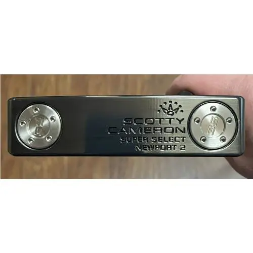 Scotty Cameron  - Super Select Newport 2 - Stability Shaft - Xtreme Dark Finish - Black, Lie Angle: Black 6