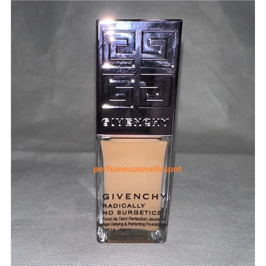 Radically NO Surgetics Age-defying Perfecting Foundation Select Color #6 RADIANT BRONZE by Givenchy