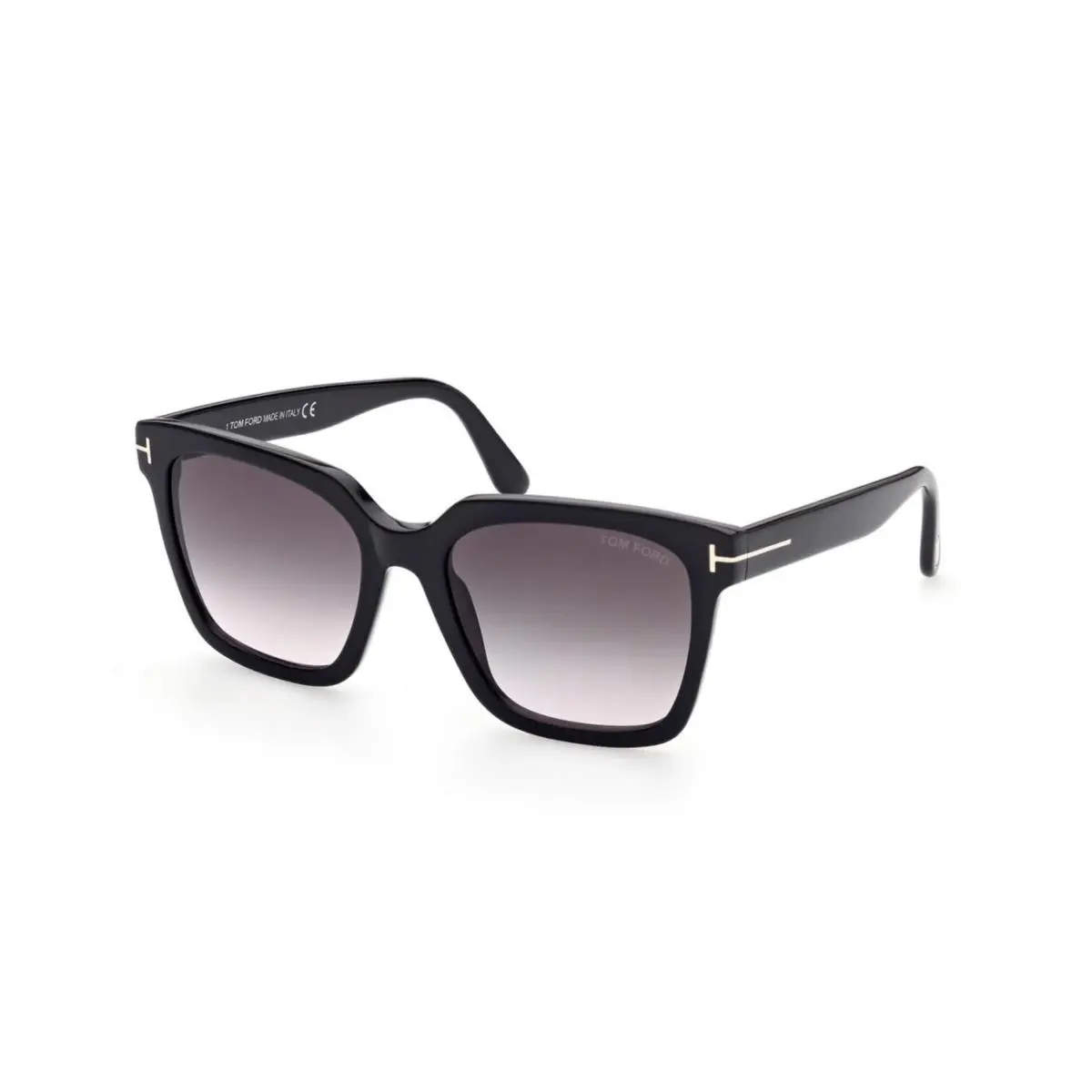 Tom Ford Selby FT 0952 Black/smoke Shaded 01B Sunglasses - Frame: Black, Lens: Smoke Shaded