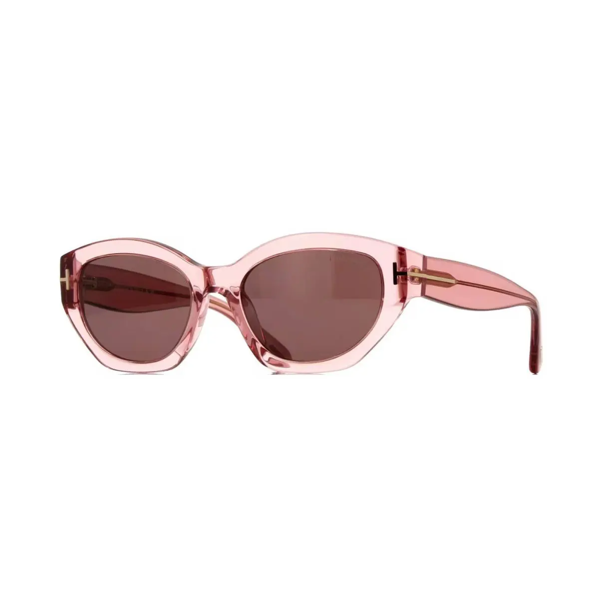 Tom Ford Penny FT 1086 Pink Crystal/pink 72E Sunglasses - Frame: Pink Crystal, Lens: Pink