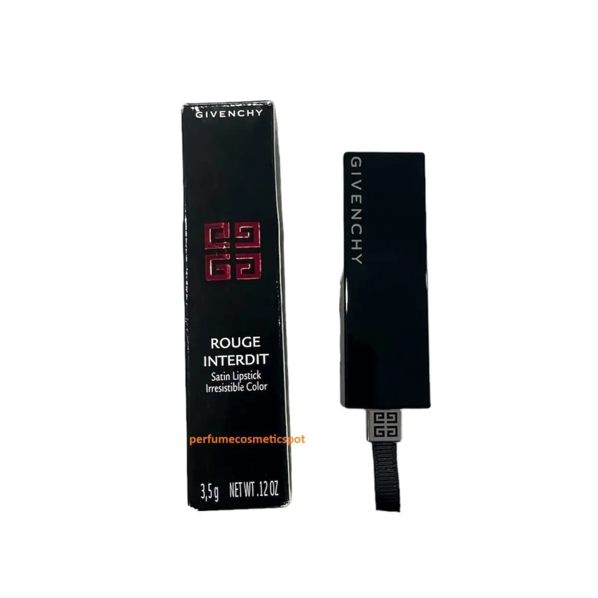 Givenchy Rouge Interdit Satin Lipstick Irresistible Color 22 Seductive Rose