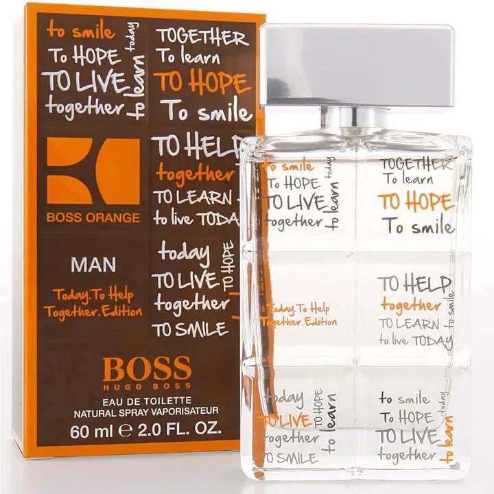 Boss Orange Charity 2.0 oz-60 ml For Men Edt Spray Sealed