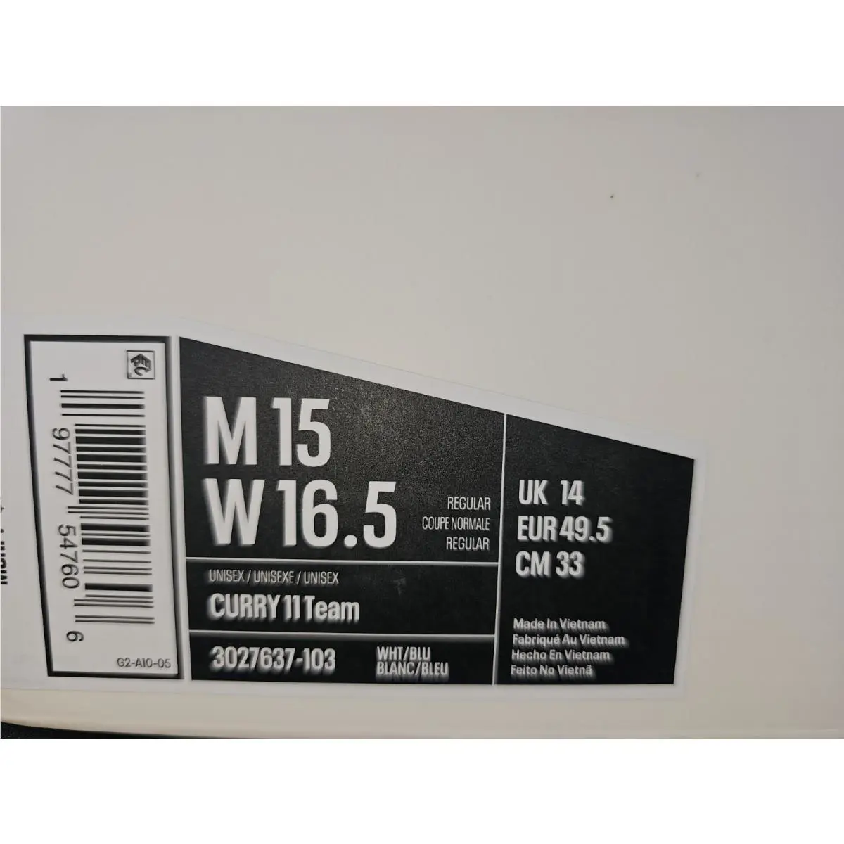 Under Armour shoes - Under Armour Curry 11 - Curry - 3027637 103 - Blue 14