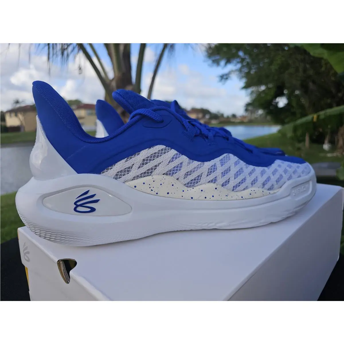 Under Armour shoes - Under Armour Curry 11 - Curry - 3027637 103 - Blue 7
