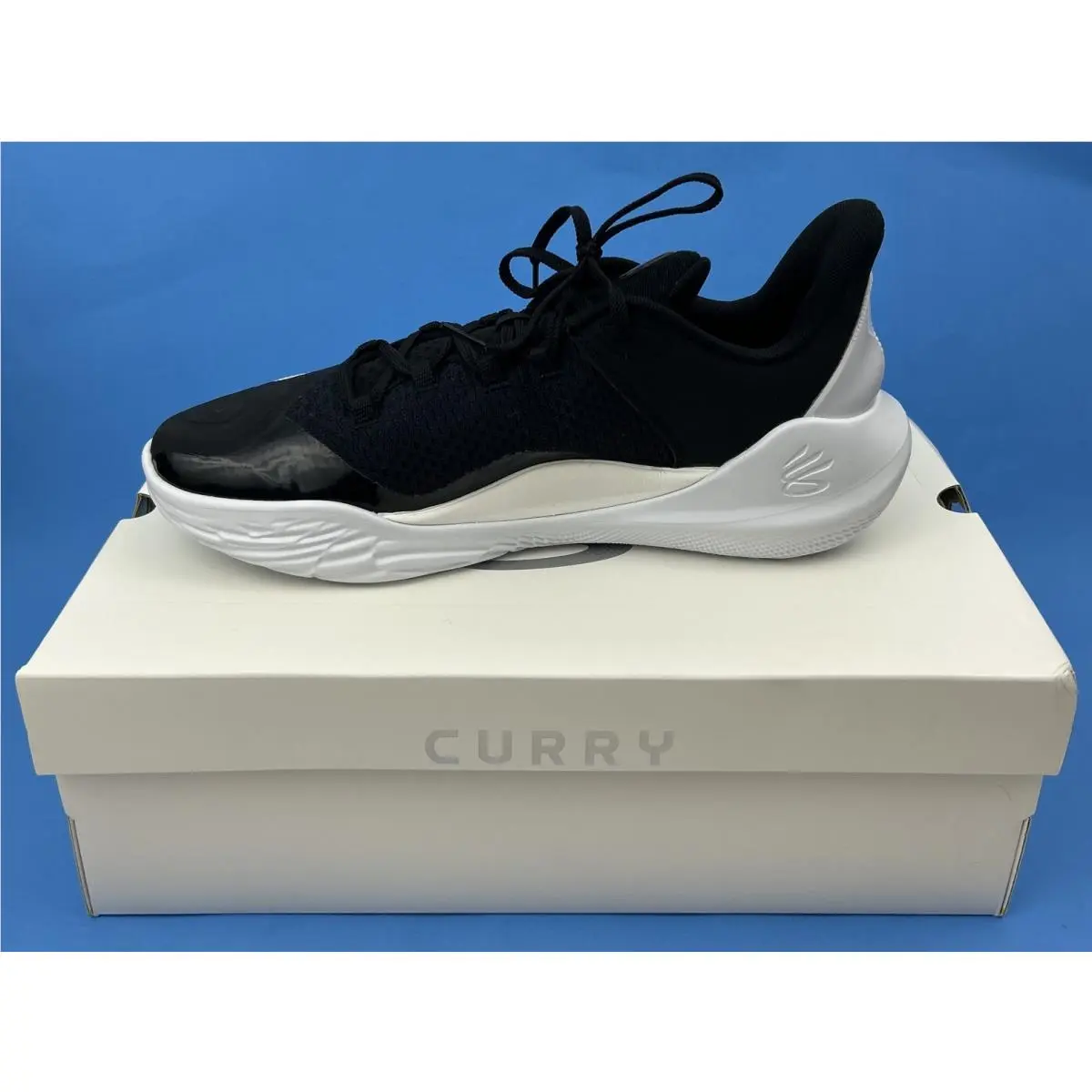 Under Armour shoes - Under Armour Curry 11 - Curry - 3027637-104 - Black/ White 0