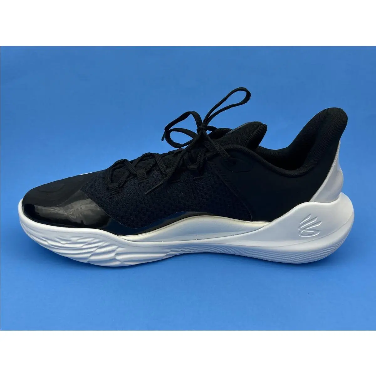 Under Armour shoes - Under Armour Curry 11 - Curry - 3027637-104 - Black/ White 2