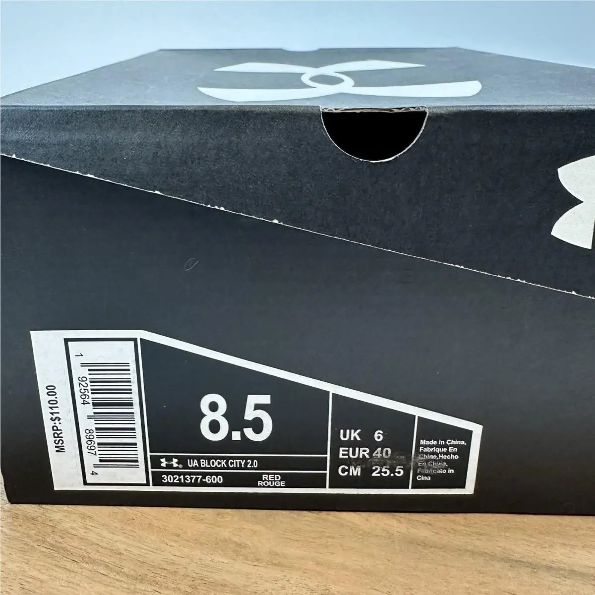 Under Armour shoes - Under Armour Block City 2.0 - 3021377-600 - Red 6