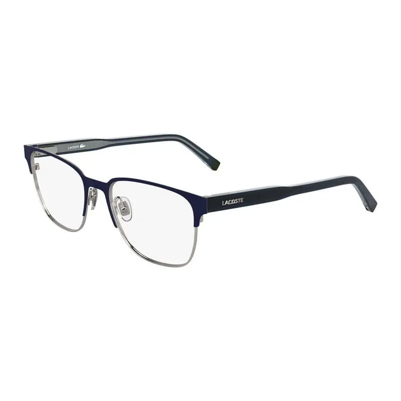 L2304 Eyeglasses Eye Glasses 424 53mm Men Matte Blue by Lacoste