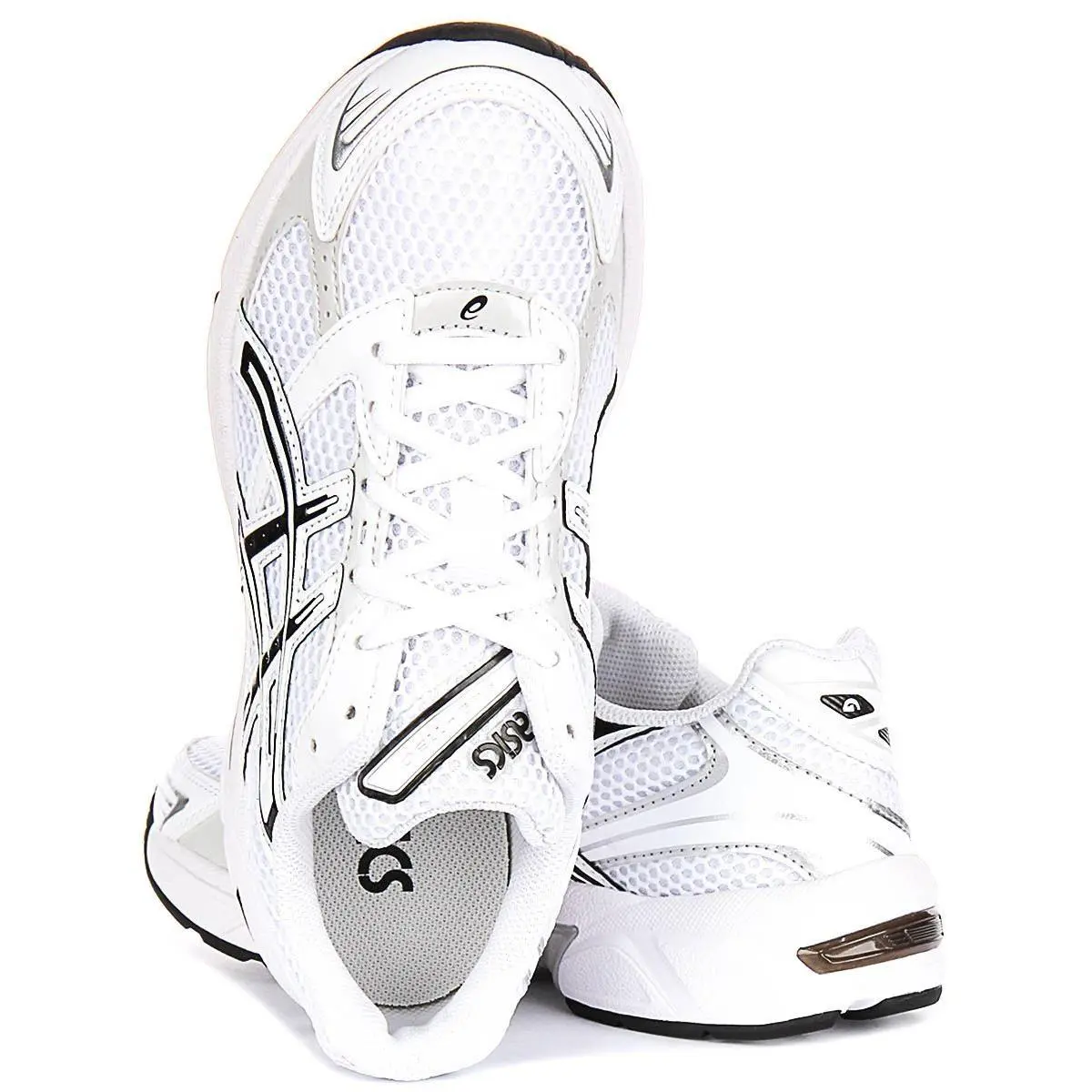 Asics shoes - White Black 2