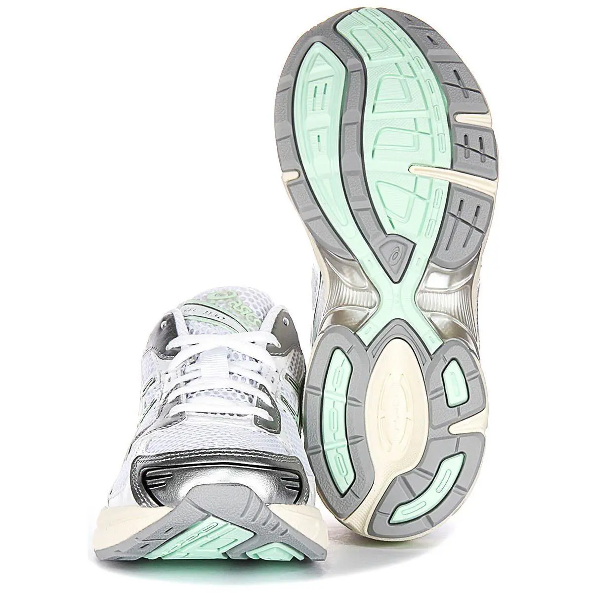 Asics shoes - White Green 3