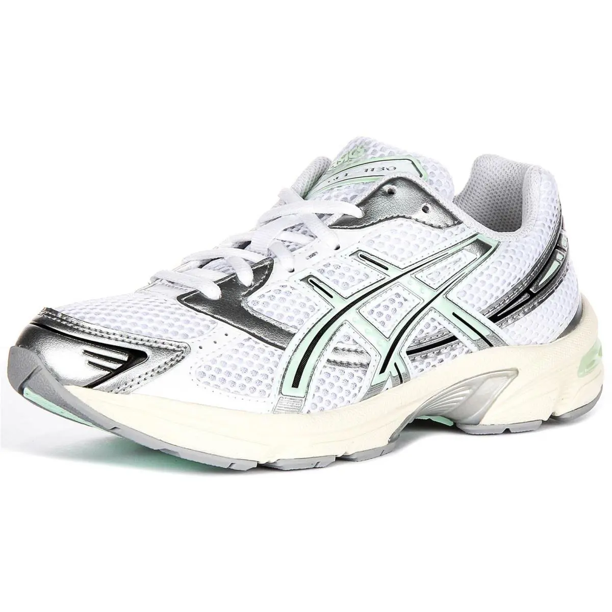 Asics shoes - White Green 4