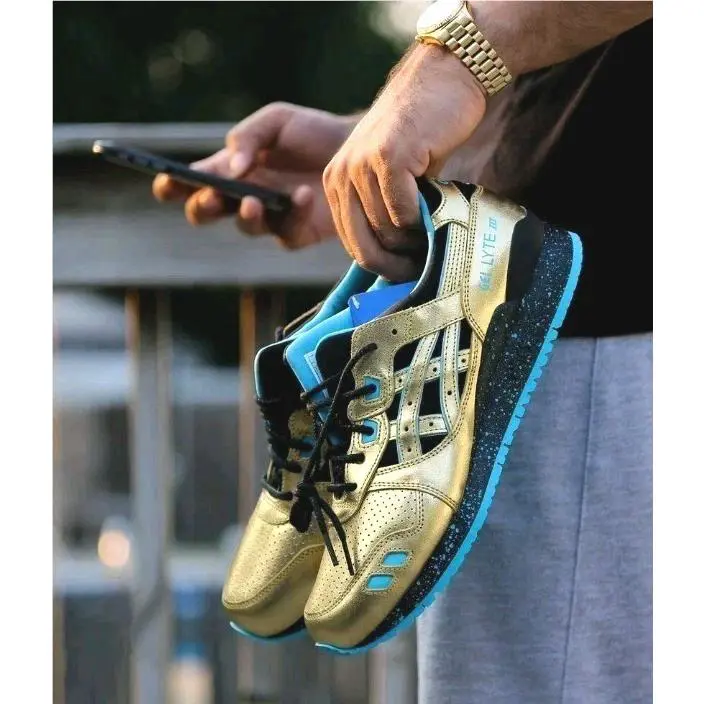 Asics shoes - ASICS Gel Lyte 3 - Gel Lyte - H63KK-9494 - Gold 7