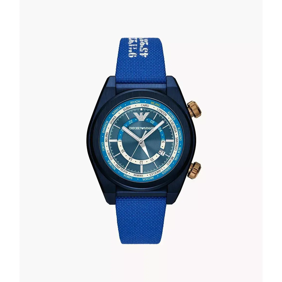 Emporio Armani Quartz Blue Dial Men`s Watch AR11564