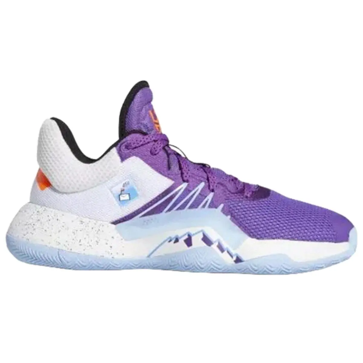 Adidas shoes - adidas D.O.N. Issue 1 J - Purple/White/Blue 1