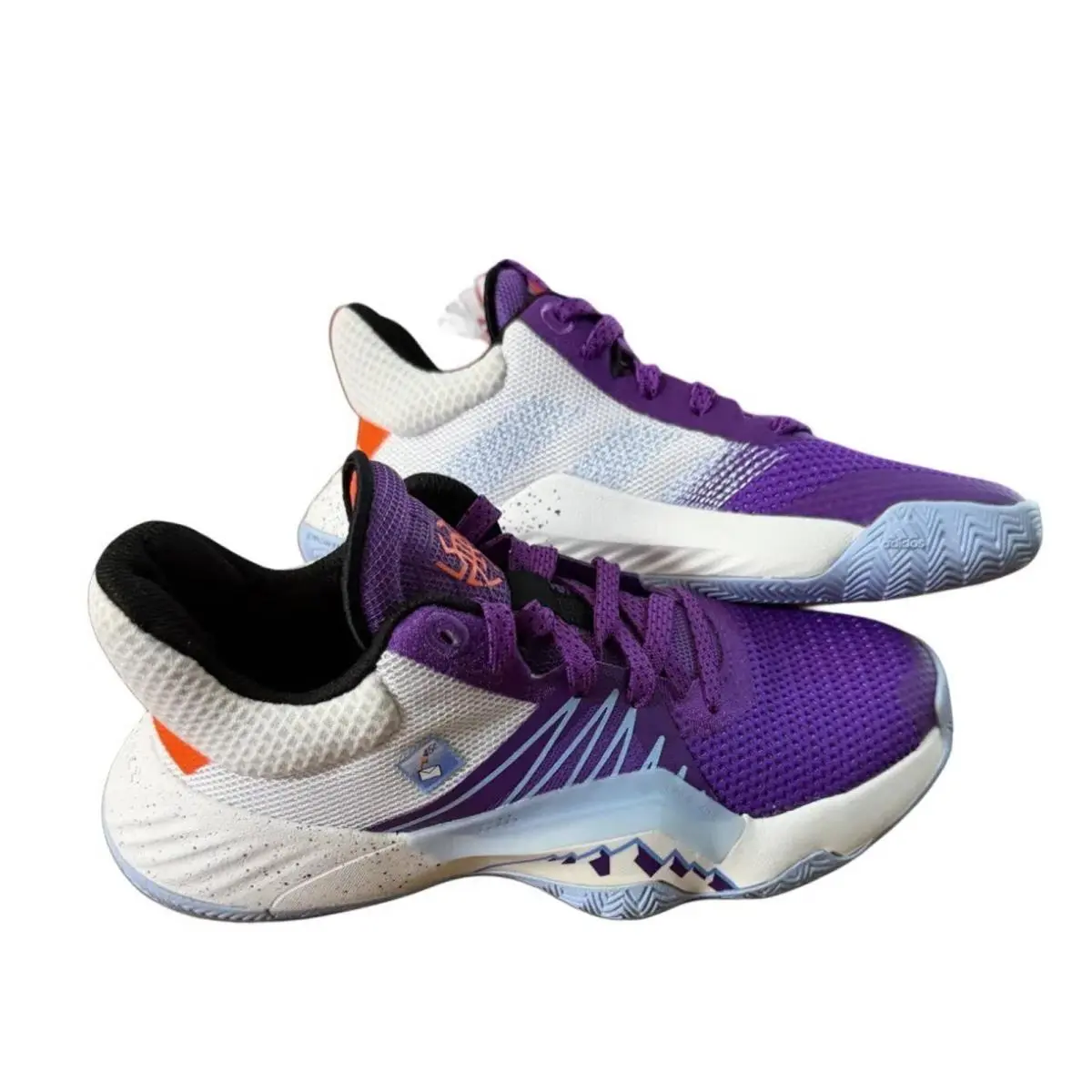 Adidas shoes - adidas D.O.N. Issue 1 J - EH2433 - Purple/White/Blue 9